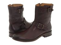 2016 Frye Engineer Boots for Men - Jackson Inside Zip - Dark Brown Sale Online